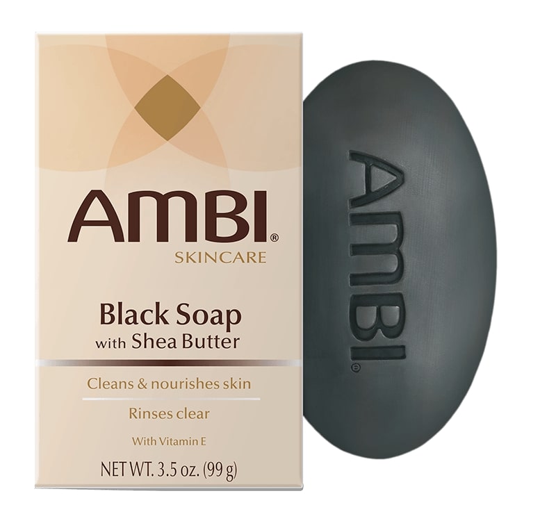 Ambi Black Soap W/Shea Butter Bar 3.5 oz.