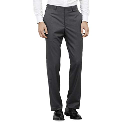 Kenneth Cole REACTION Men's Slim Fit Suit Separate Pant (Blazer, Pant, and Vest), Blue, 38W x 34L