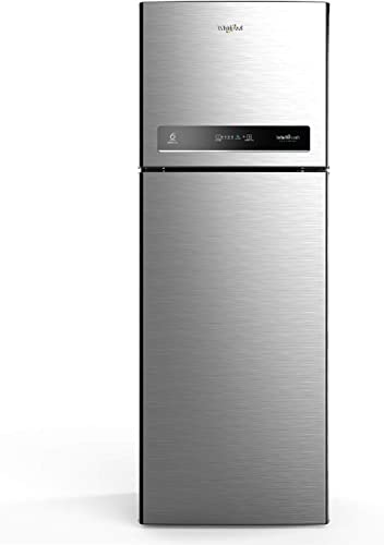 Whirlpool 265 L 3 Star Inverter Frost-Free Double Door Refrigerator with Intellisense inverter technology(INTELLIFRESH INV CNV 278 3S, German Steel, Convertible)