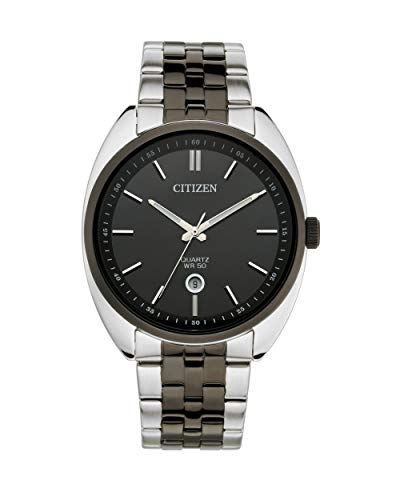 CITIZEN Quartz Analog Black Dial Men's Watch-BI5098-58E