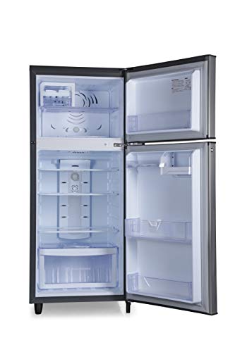 Godrej 255 L 2 Star Inverter Frost-Free Double Door Refrigerator with Jumbo Vegetable Tray (RF EON 255B 25 HI TH ST, Thunder Steel)