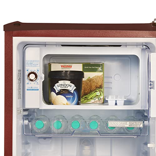 Godrej 185 L 4 Star Inverter Direct-Cool Single Door Refrigerator (RD UNO 1854 PTI AQ WN, Aqua Wine, Cool Lock Technology)